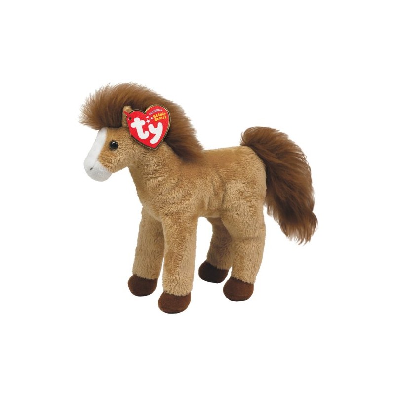 Ty Beanie Baby Tornado Brown Horse