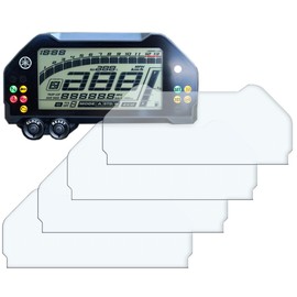 Speedo Angels Saya622 Dashboard Screen Protector for Yamaha Niken (2018+), 2 x Ultra Clear & 2 x Anti Glare
