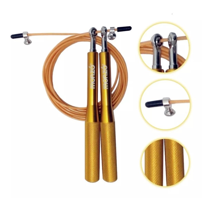 Monzó Cuerda Saltar Aluminio Box, Crossfit, Ultra Rapida