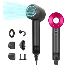 Secador De Pelo De Alta Velocidad Leafless Anionic Hair Care