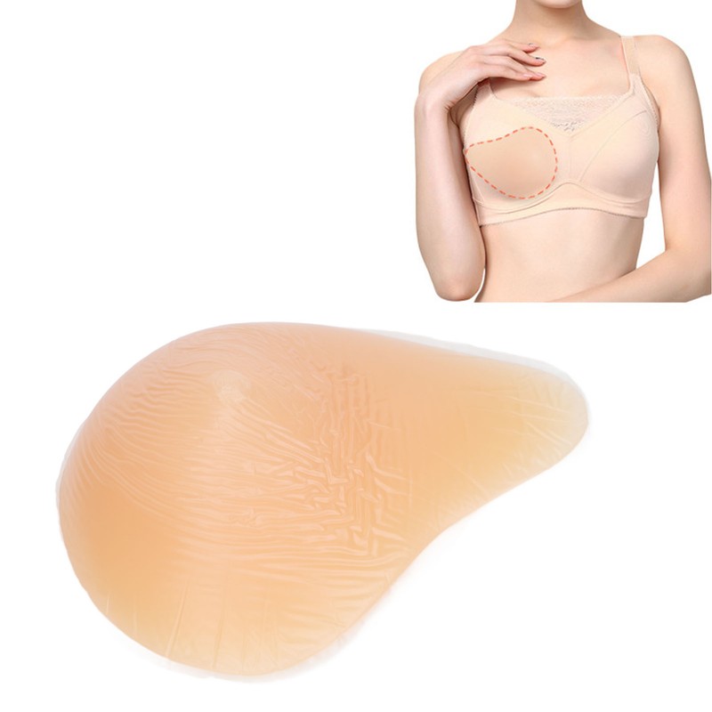 Spiral Shape Silicone Bra Insert Breathable Curved Back Soft Skin