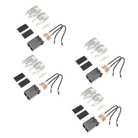 KONTONTY 4 Pack Range Stove Burner Socket Kit Replacement Parts for Electric Cooktops Ovens BBQ Burners Replacement