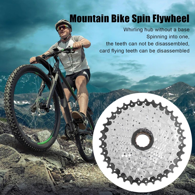 Mountain Bike 10 Speed Spin Flywheel Speed Tower Freewheel 11‑36T