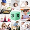 DQDEDIAN Cube Timer, Kids Timer with Gravity Sensor Flip 15