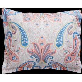 GANT Key West Paisley Cushion Cover Single Colour Guava Orange Size 80 x 80 cm