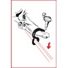 KS Tools 700.1499 Universal Axle Lever Hook