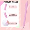 Fulmoon 50 Pcs Ballpoint Pens Bulk Retractable Comfortable Writing Pens