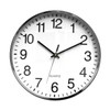 Tempus® TC6646AC Contemporary Metal Wall Clock with Embossed Numbers and