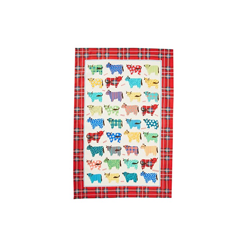 Scott Inness Highland Cow Tea Towel