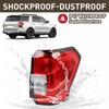 Duolctrams Halogen Tail Light Lamp Assembly Compatible for 2022-2024 Ford