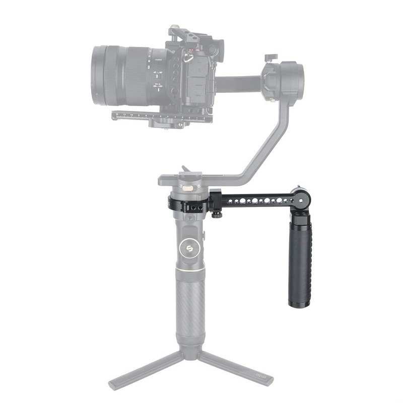 NICEYRIG Handle for Zhiyun Crane 2S Rosette Leather Handle Mounting