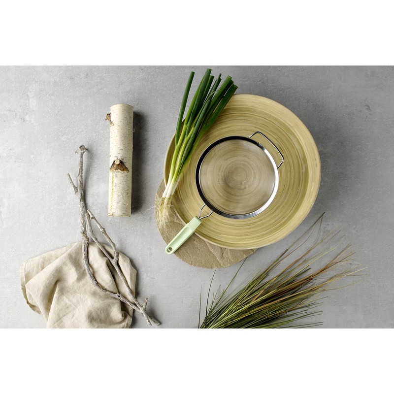 Fackelmann Sieve Ecolution Set, Eco-Friendly Kitchen Utensils with Ergonomic Handle,