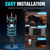 Front 3" Lift Kit Leveling Lift Kit Fit for Toyota