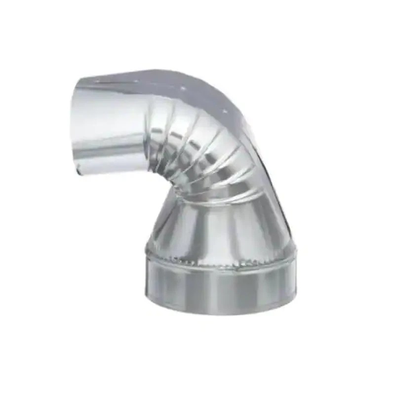 Universal 6 In. 90-Degree Oval-To-Round Boot