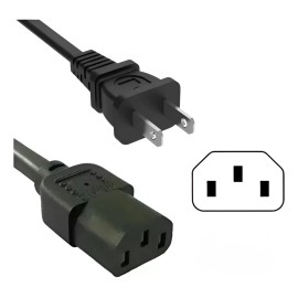 Cable Resistente De Poder Corriente Ac 1.75 Metros Pc Cpu