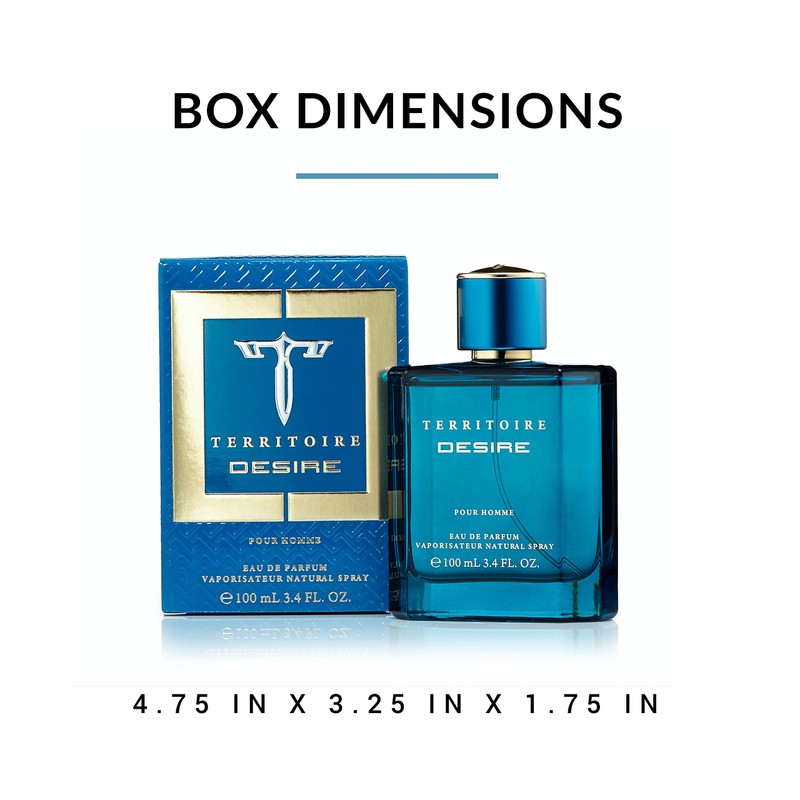 Territoire Territoire Eau De Parfum, Men's Cologne (Desire)