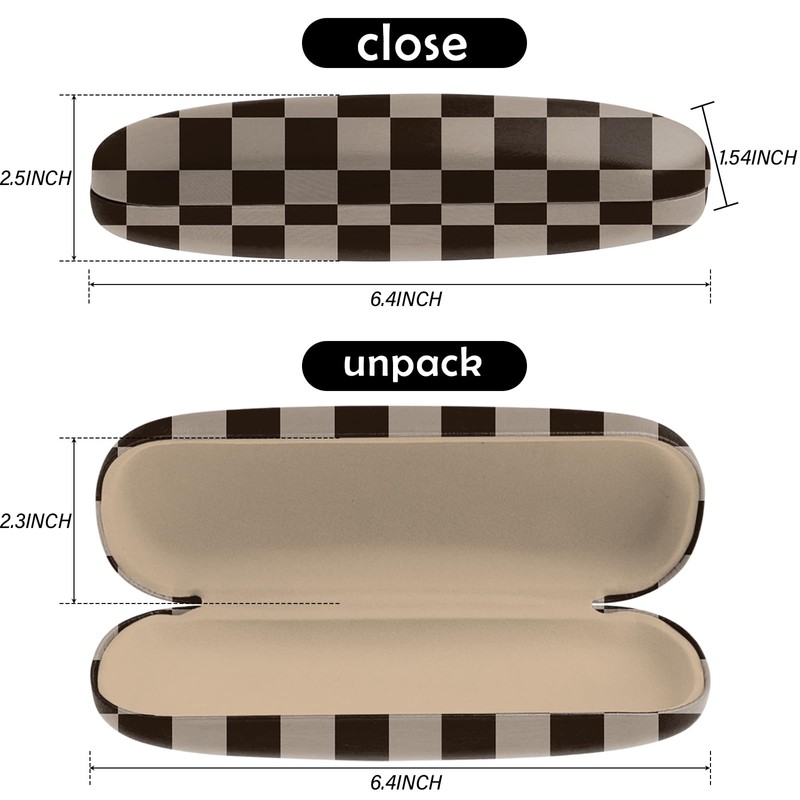 Deokke Glasses Case Hard Shell Glasses Protective Case Glasses Holder
