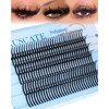 CORUSCATE Lash Clusters Spikes 16mm-22mm Lash Spikes Fairy Eyelash Spiky