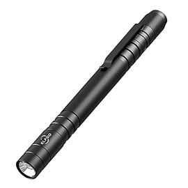 ELFGO LED Pen Light Flashlight, 270 Lumens Zoomable Pen Light Pocket Size Flashlight Waterproof Tactical Pen Light Handheld Flashlight with Clip Penlight for Nurses, Medical, Inspection, Repair