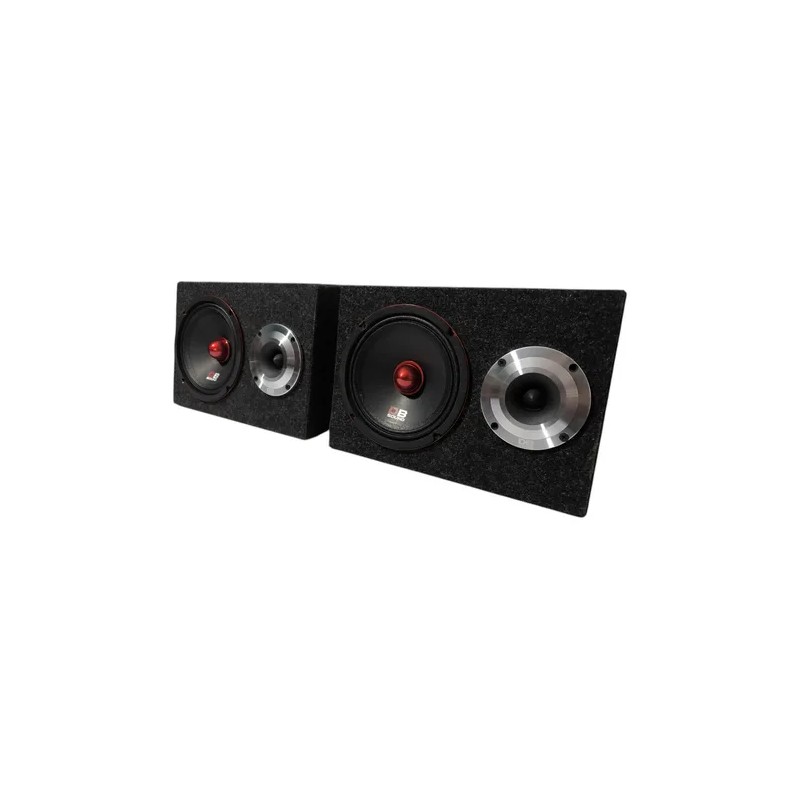 Par Cajon Individual D Madera Bocina 6.5 Tipo Pick Up