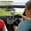 Car HD Rearview Mirrors 12 Inch, Interior Clip-on Panoramic Rear
