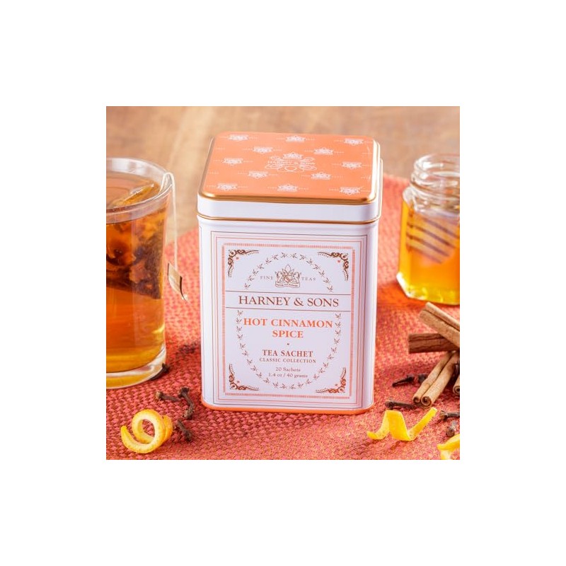 Harney & Sons Classic Hot Cinnamon Spice Tea, 20 Tea