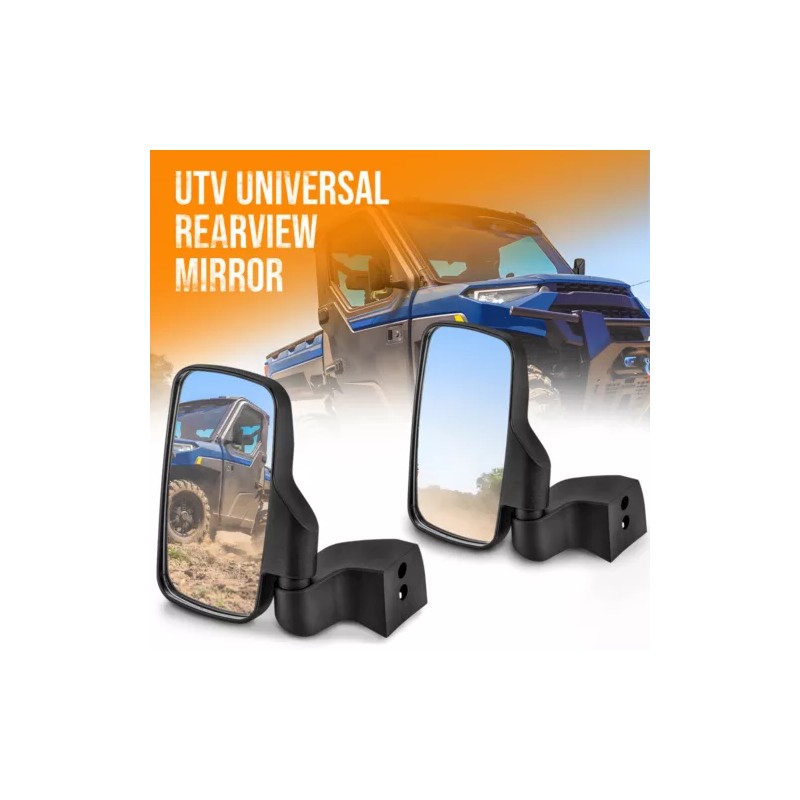 OUMURS 2889241 Side View Mirrors Door Mounted for Polaris Ranger