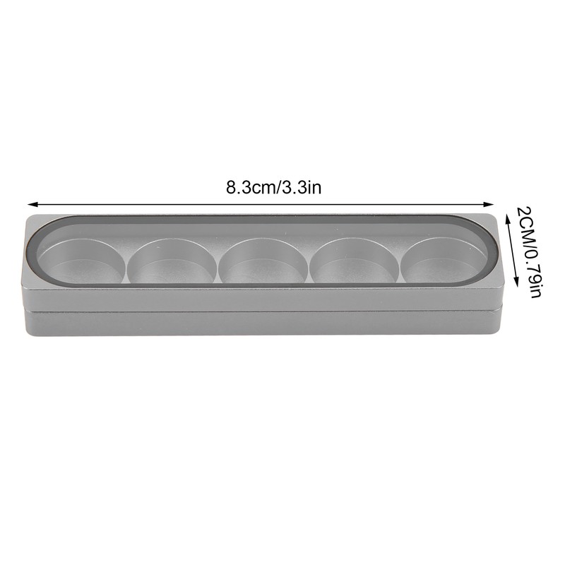 Cue Tip Storage Box Aluminium Alloy Magnetic Suction Cue Tip