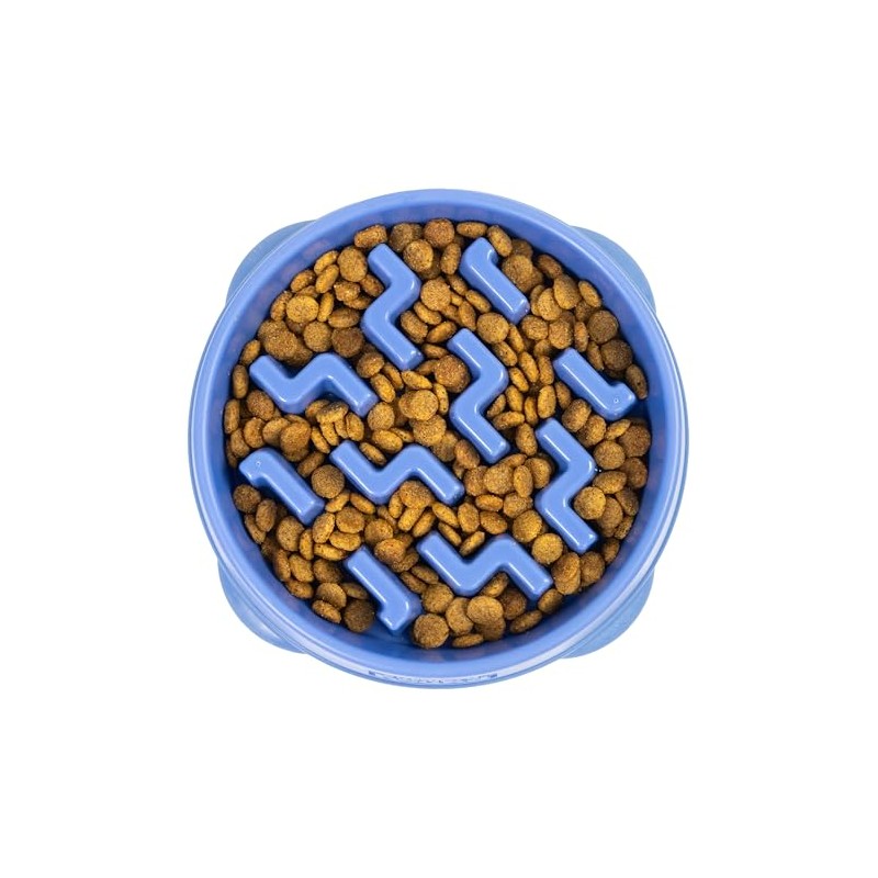 Outward Hound Fun Feeder Slo Bowl, Slow Feeder Dog Bowl,