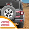 Hoolcar Jeep Wrangler JLU 4-Door 2018-2025 Door Hinge Trim Covers,