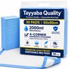 Disposable Incontinence Bed Pads 60x90cm, 30 Pack