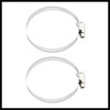 Hihaha 1Set Universal Motorcycle Exhaust Heat Shield Pipe Shield Exhaust