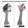 Golf Headcovers, Shark Shape Knitting Golf Putter Head Covers Plush