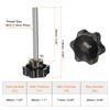 sourcing map 4pcs Star Knobs M10 x 90mm 304 Stainless