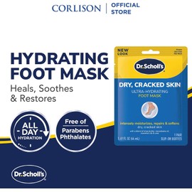 Dr. Scholl's Mascarilla para pies ultra hidratante 44 ml