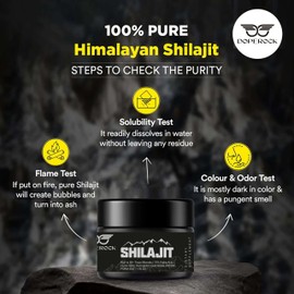 Shilajit Resin Pure Himalayan Organic Shilajit 500mg Maximum Potency Natural Organic Shilajit Resin with 85+ Trace Minerals, 75% Fulvic Acid + Humic Acid for Energy, Immune Support, 50 Grams (1 Pack)