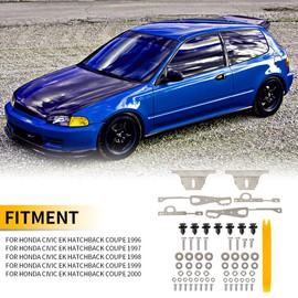 AUTOVIC Front & Rear Bumper Lifts Kit for Honda Civic EK Hatchback