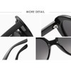 Armear Women Fashion Oversized Heart Sunglasses Retro Lady Girl Cute