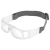 AntiExplosion Basketball Glasses Football Goggles UV Protection Sport Eyeglasses(White )