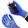 S&R Cut Resistant Protective Gloves, Size L/9 - Nitrile Coated,