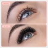 Curacoro Promade 500 Fans - Handmade Volume Promade Eyelashes Fans,