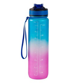 FWUIST SPORTS WATER BOTTLE (BLUE/PURPLE) 32 OZ Water bottle, BPA FREE