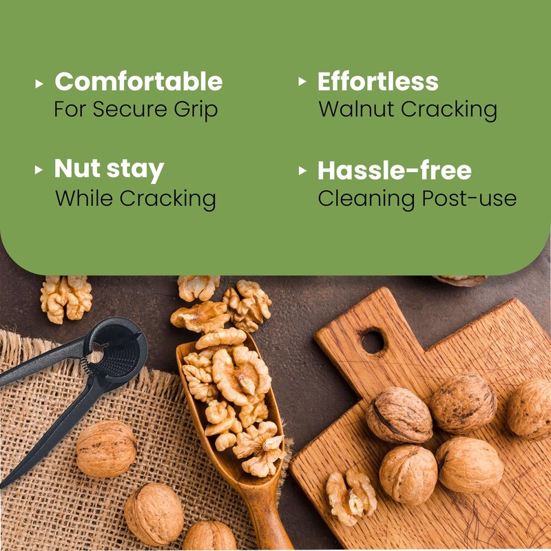 Nutraj Aluminium Alloy Cracker tool Walnut Cracker and Opener Tool