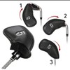 Leather Golf Headcovers Irons Set 12 Pcs Club Iron Head