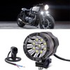 Aoling Motorcycle Fog Light LED 9LED Auxiliary Fog Light for