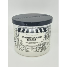 Toasted Mocha & Coconut 3-Wick Candle 14.5 Ounce