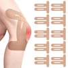 Pack of 10 Beige PreCut Kinesiotapes Knee, Kinesiology Tape, Without