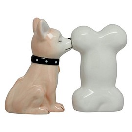 ATTRACTIVES Salt and Pepper Shaker - Chihuahua and Bone