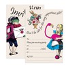 M & G Mustard & Gray Childrens Party Invitations (x12