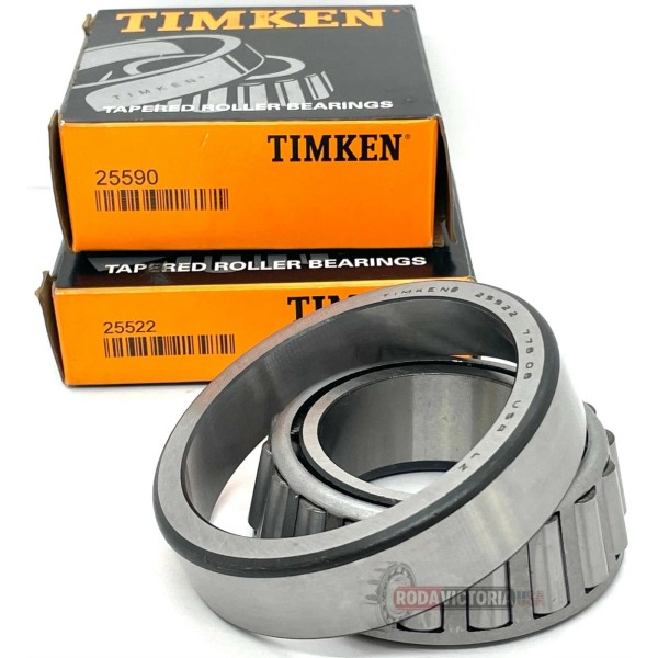 TIMKEN 25590/25522 TIMKEN Tapered Roller Bearing Single Row Made in